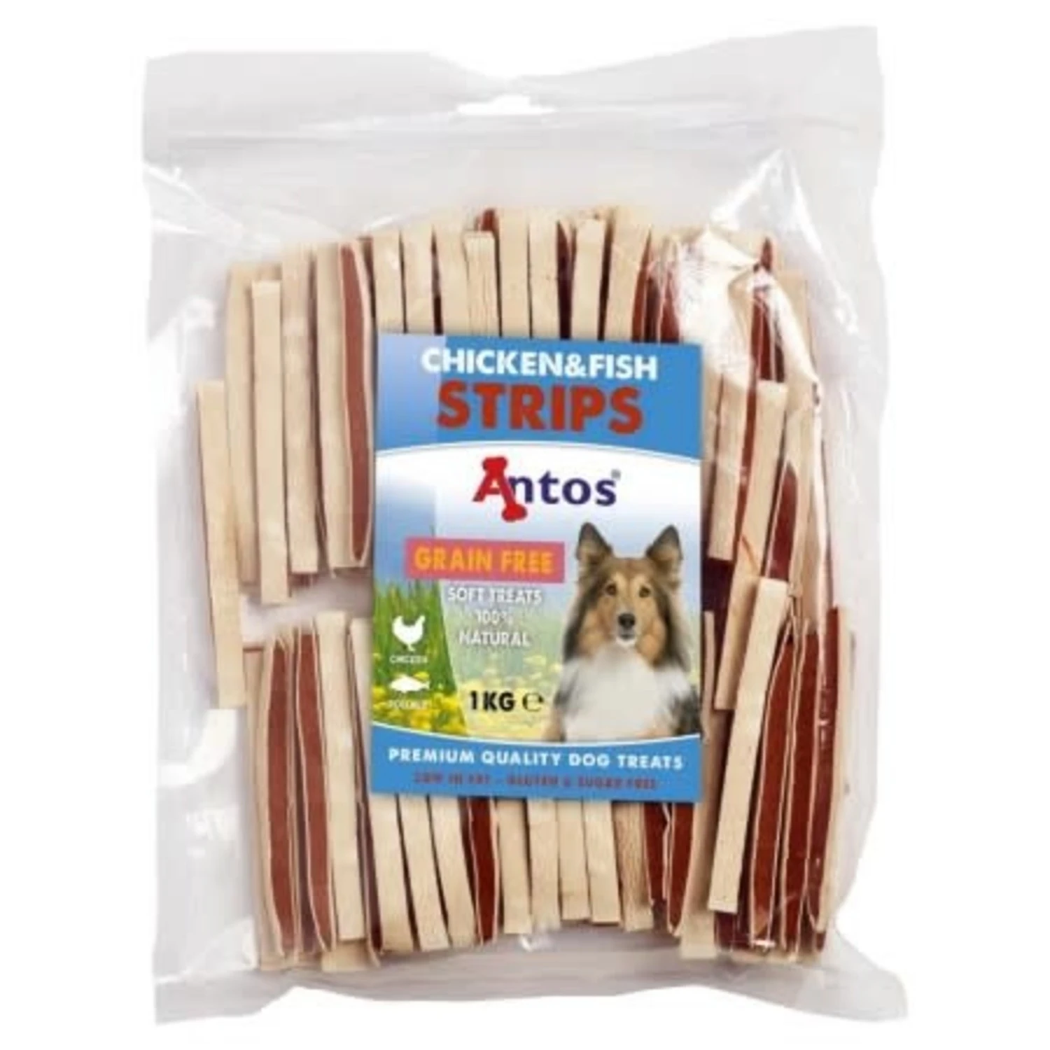 Antos Antos Chicken&Fish Strips - 1 Kilo 1 Antos Antos Chicken&Fish Strips - 1 Kilo