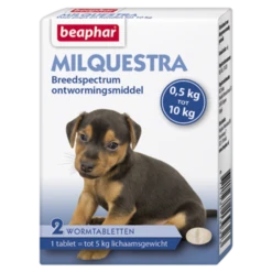 Beaphar Beaphar Milquestra Wormtabletten Hond -Dierenwinkel beaphar beaphar milquestra wormtabletten hond 2