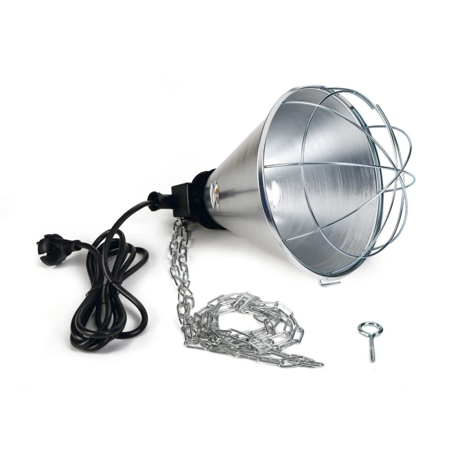 Beeztees Warmtelamp Lampenkap Met 2.5 M Snoer - Exclusief Lamp 1 Beeztees Warmtelamp Lampenkap Met 2.5 M Snoer - Exclusief Lamp