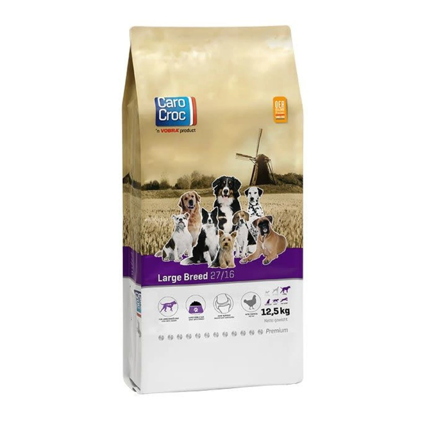 CaroCroc CaroCroc Large Breed - 12.5 Kilo 2 CaroCroc CaroCroc Large Breed - 12.5 Kilo - Afbeelding 2