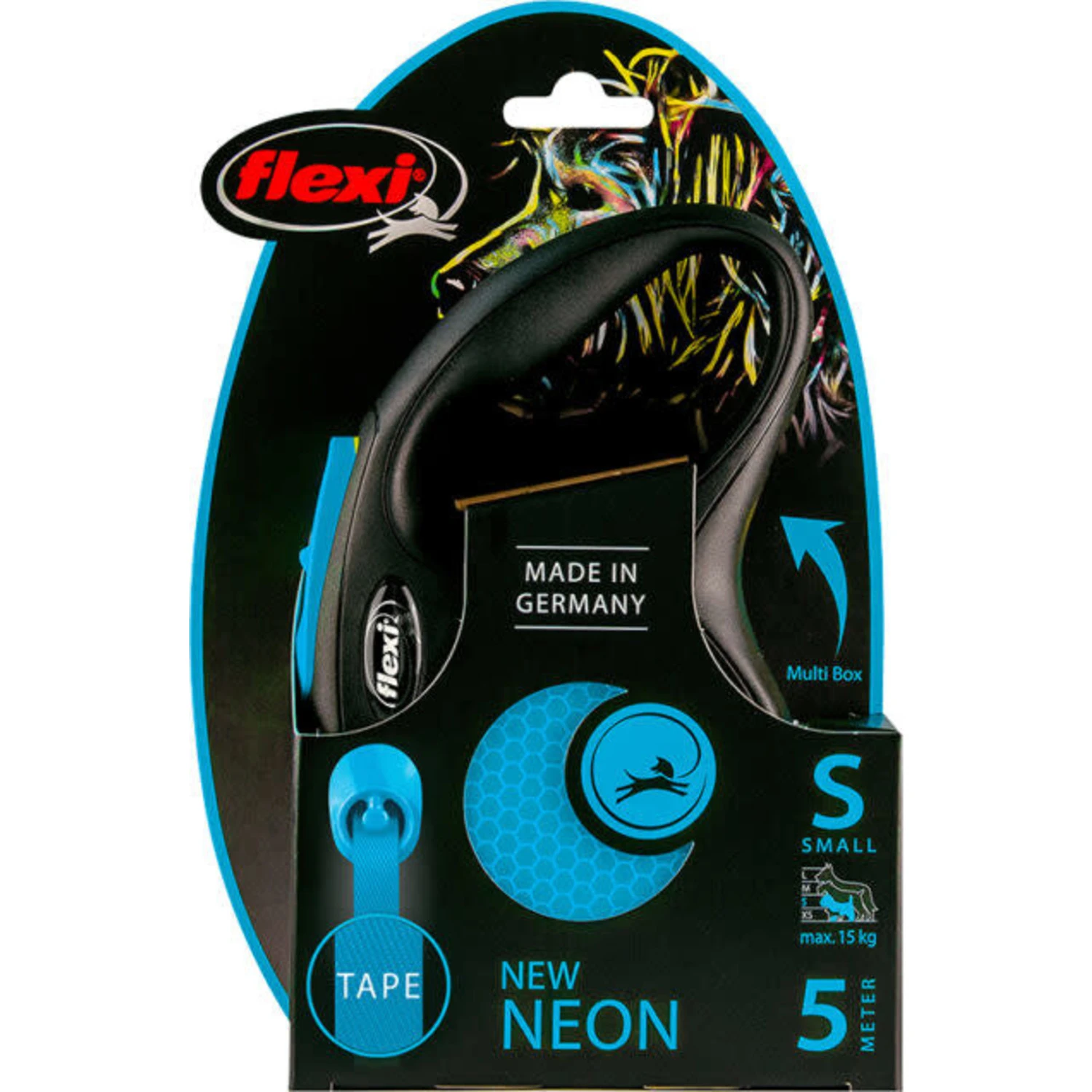Flexi Flexi Hondenriem - Tape - S - New Neon 1 Flexi Flexi Hondenriem - Tape - S - New Neon