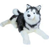 Gebr. De Boon Boony Natural Decoration Husky Pluche Liggend - 53 Cm