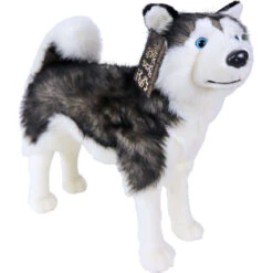 Gebr. De Boon Boony Natural Decoration Husky Pluche Staand - 53 Cm