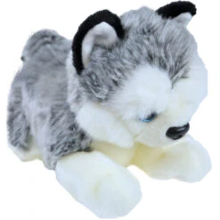 Gebr. De Boon Boony Natural Decoration Husky Pluche Liggend - 20 Cm