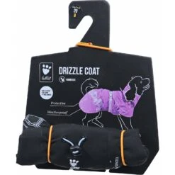 Hurtta Hurtta Hondenjas Drizzle Coat - Zwart -Dierenwinkel hurtta hurtta hondenjas drizzle coat zwart 3