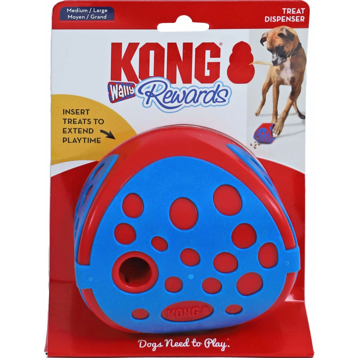 Kong Kong Rewards Wally - Medium/Large 2 Kong Kong Rewards Wally - Medium/Large - Afbeelding 2