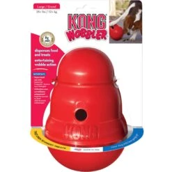 Kong Kong Wobbler Rood -Dierenwinkel kong kong wobbler rood 2