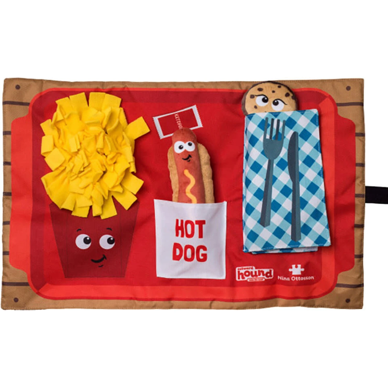 Nina Ottosson Nina Ottosson Activity Matz Fast Food Game - Hondenpuzzel Niveau 2 3 Nina Ottosson Nina Ottosson Activity Matz Fast Food Game - Hondenpuzzel Niveau 2 - Afbeelding 3