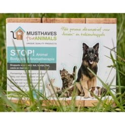 STOP! Animal Bodyguard STOP! Animal Bodyguard Aromatherapie - 4x8 Ml -Dierenwinkel stop animal bodyguard stop animal bodyguard aromat 3